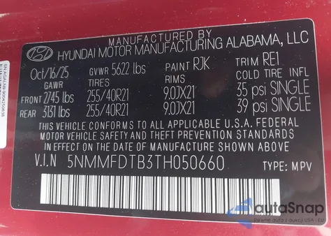 2026 Genesis Gv70 2.5T Sport Prestige from USA, damaged, VIN 5NMMFDTB3TH050660